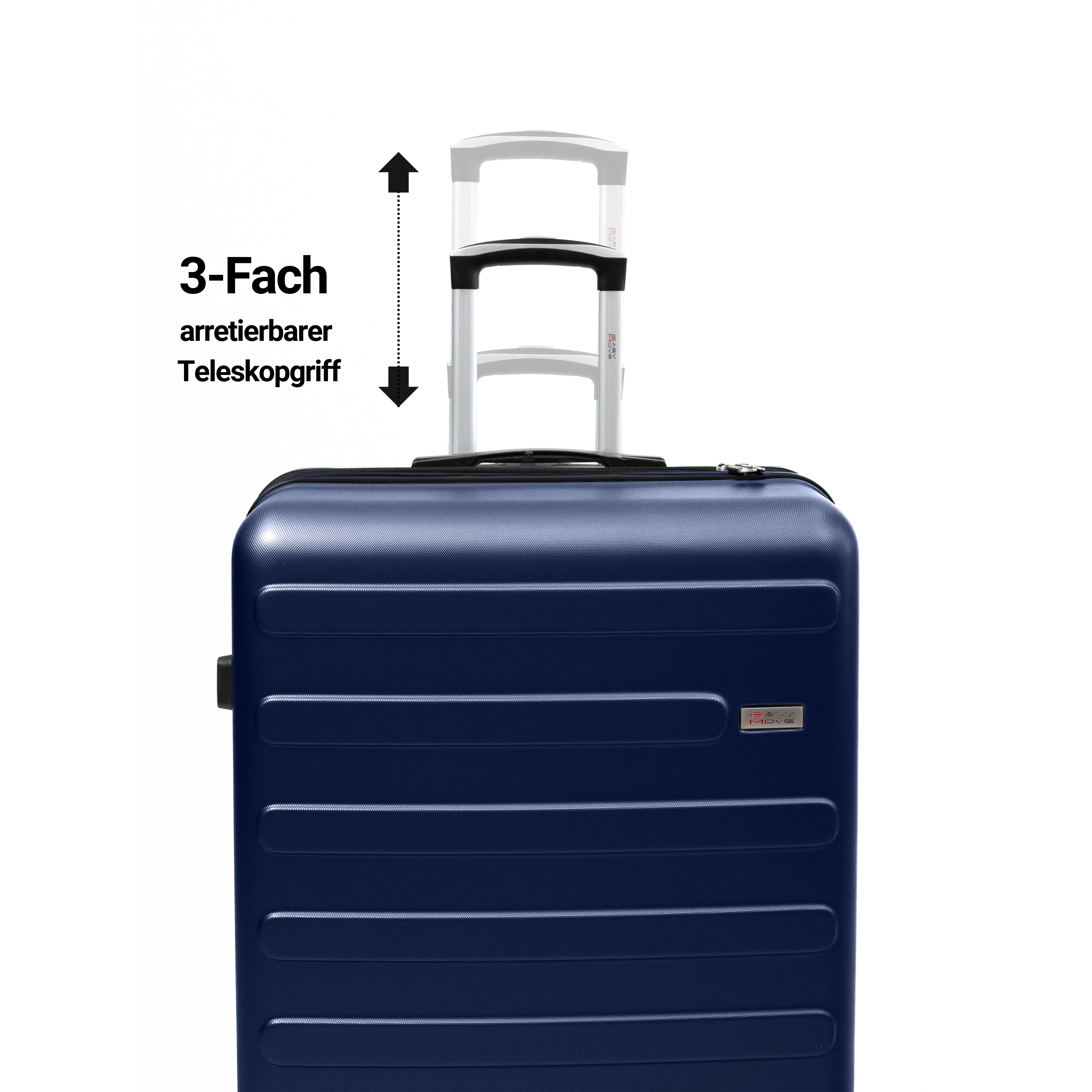 Easy Move Hartschalen-Trolley Leichter Rollkoffer Flair günstig online kaufen