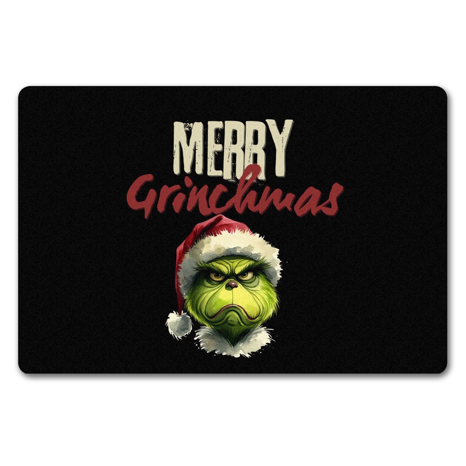 speecheese Fußmatte Merry Grinchmas Weihnachtsmuffel Fußmatte in 40x60 cm o günstig online kaufen
