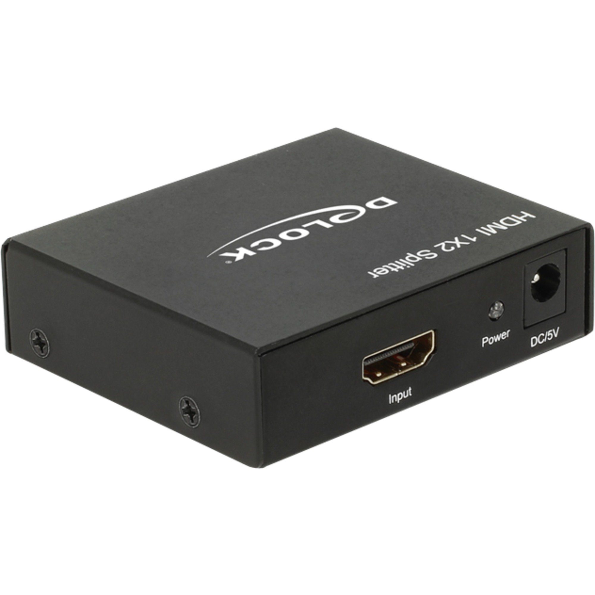 DeLOCK Splitter HDMI Buchse > 2x HDMI Buchse 4K, HDMI-Kabel