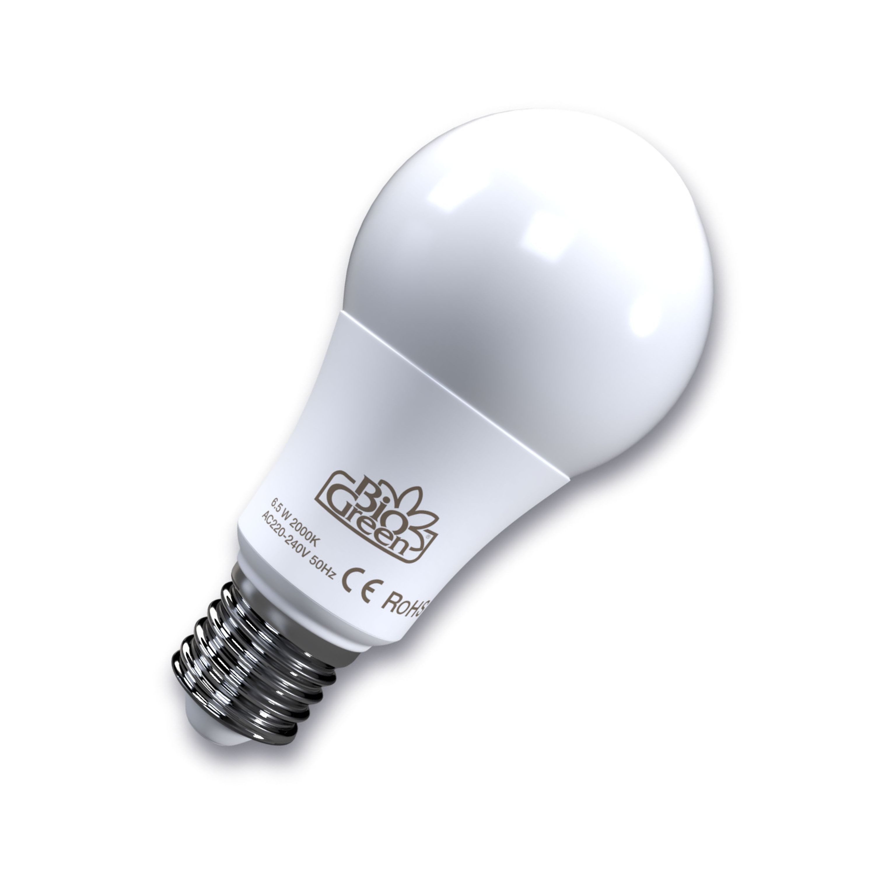 Bio Green LED-Lichtsystem Energiesparende LED Pflanzenlampe "LUM 505" mit 6,5 Watt E27-Fassung, E27, 1 St., weiß