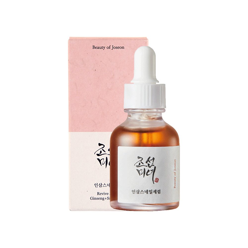 Beauty of Joseon Gesichtsserum REVIVE REPAIR SERUM GINSENG + SNAIL MUCIN, für trockene Haut, spendet Feuchtigkeit und reduziert Pigmentierungen