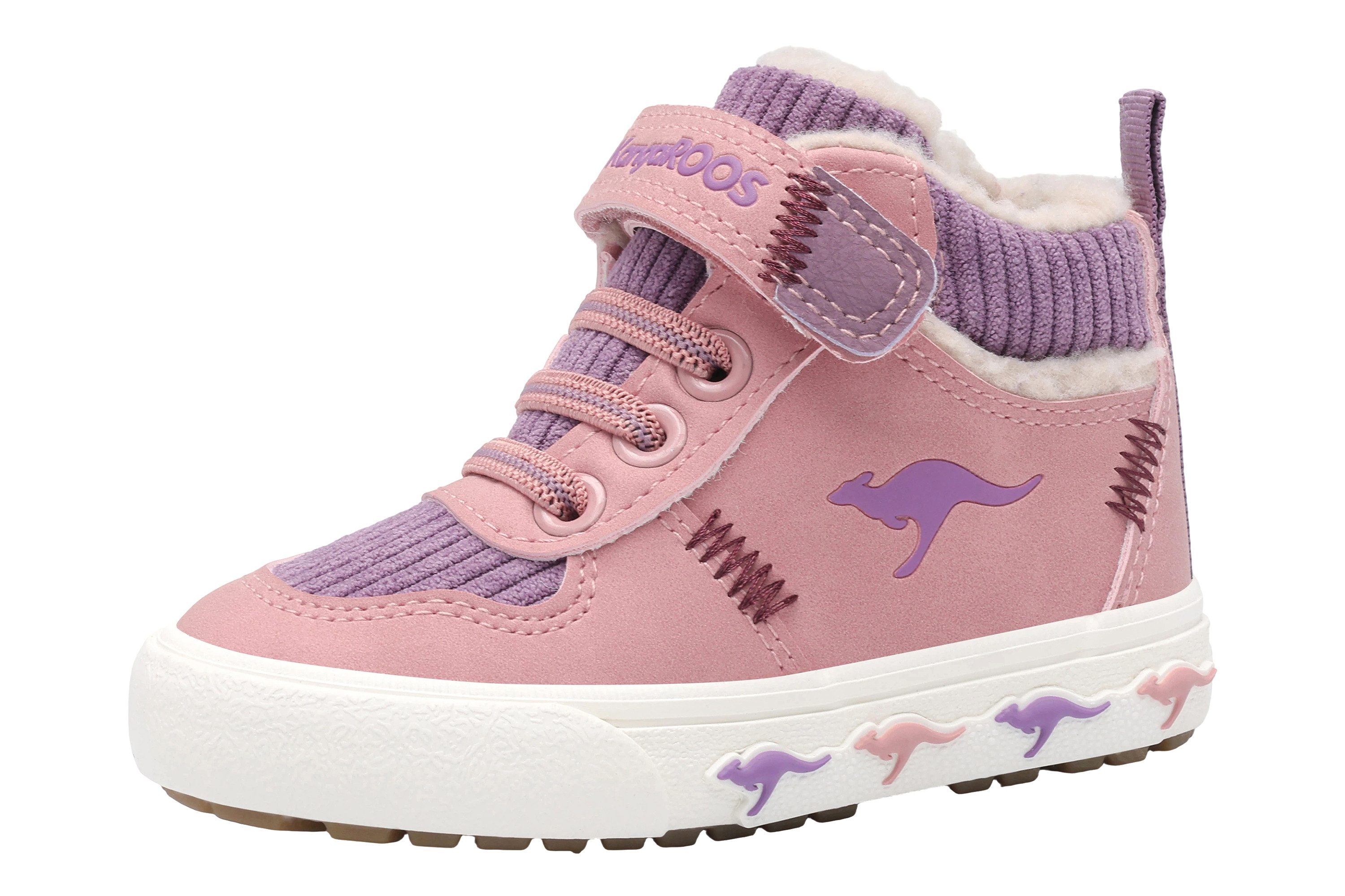 KangaROOS Kavu Tori EV Sneaker Warmfutter, Reißverschluss,Winterschuhe, Schnürboots, Sneakerboots