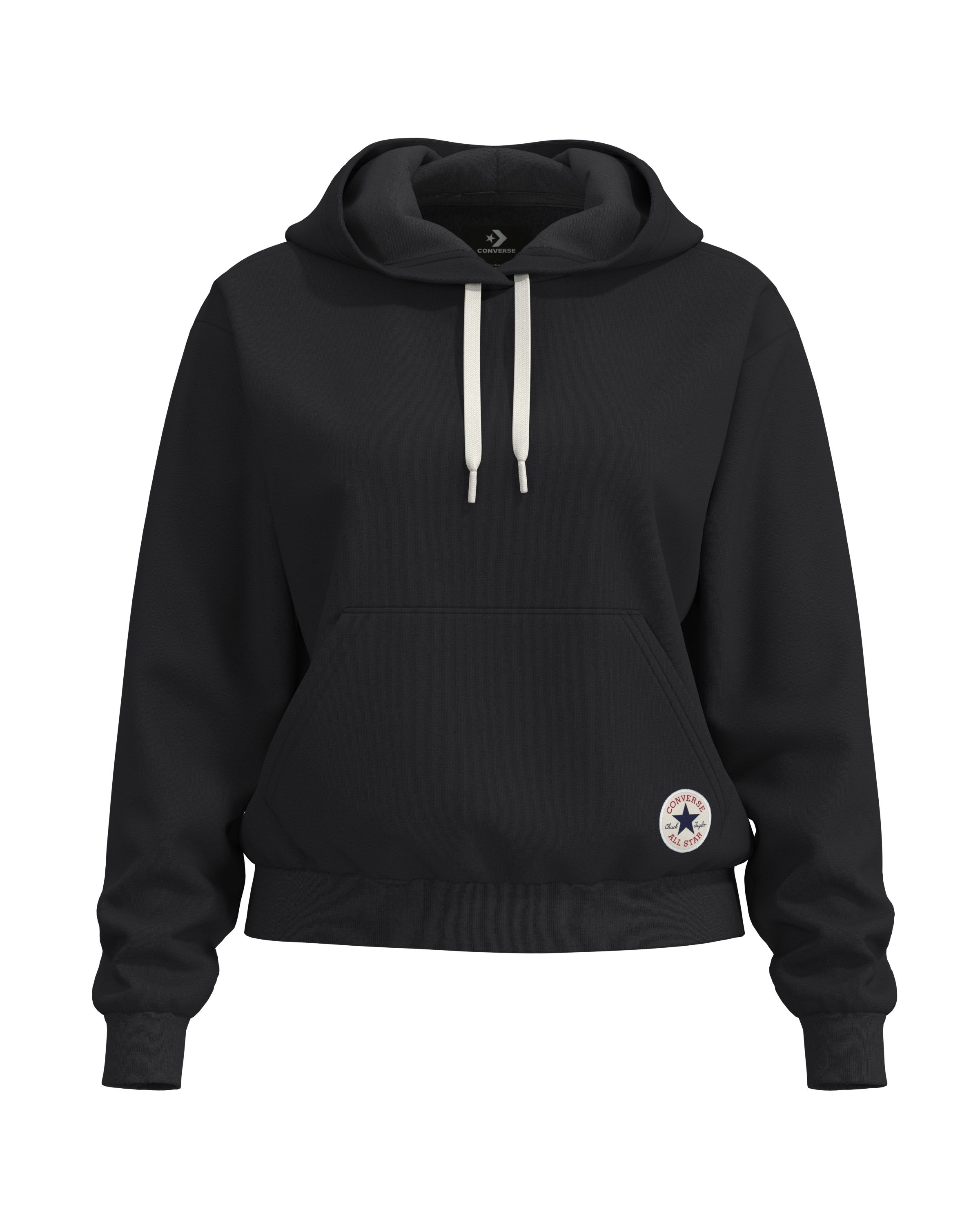 Converse Kapuzensweatshirt CHUCK PATCH HOODIE mit Kapuze, Langarm, aus Baumwolle und Polyester – Bild 3 von 4