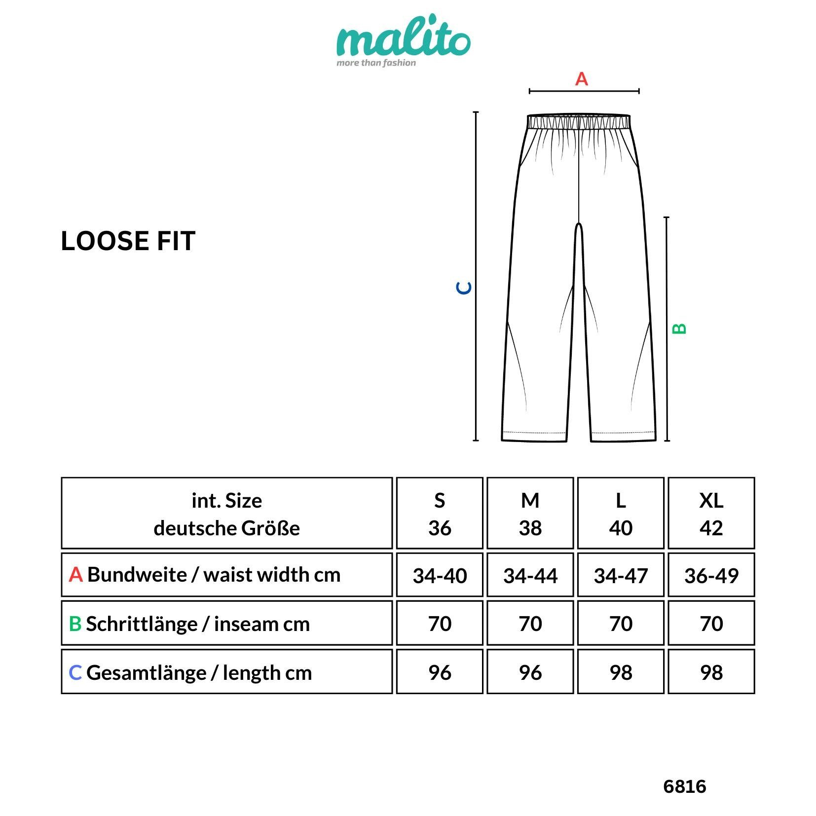 malito more than fashion Leinenhose malito Damen Hose aus Leinen, Stoffhose günstig online kaufen