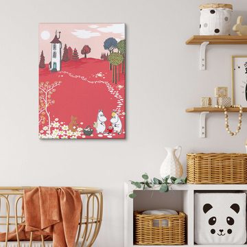 Posterlounge Leinwandbild Moomin, Ein neues Abenteuer, Wohnzimmer Kindermotive