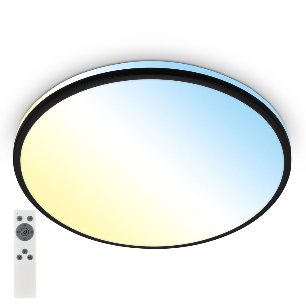 Briloner Leuchten LED Deckenleuchte 3831015, Dimmfunktion, LED fest integriert, 2700K - Extra-Warmweiß