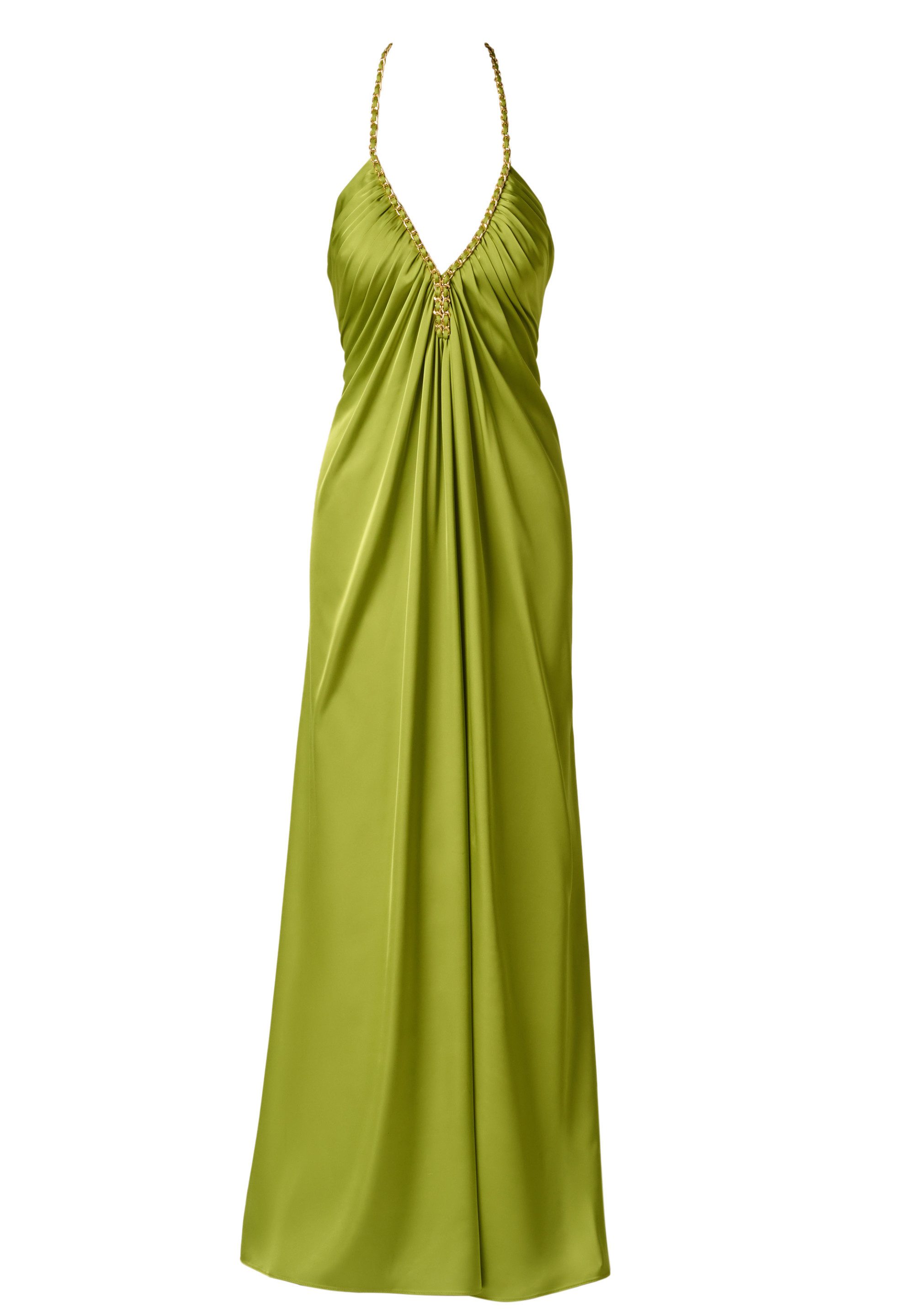 Abendkleid Stretch Satin Long Dress