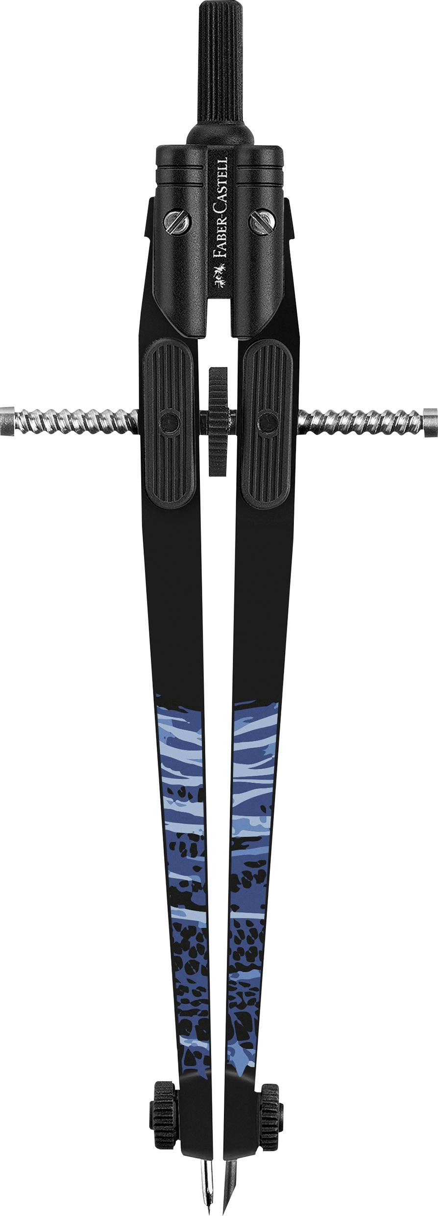 Faber-Castell Spitzzirkel Faber Castell Schnellverstellzirkel Kr 390mm Shiny Twist