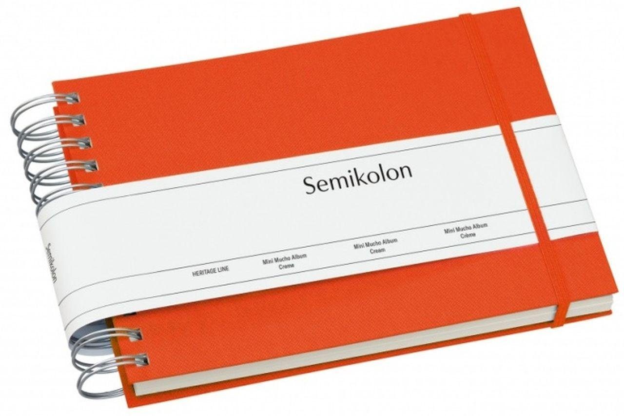 Semikolon Fotoalbum Mini Mucho 353023 Album cream orange