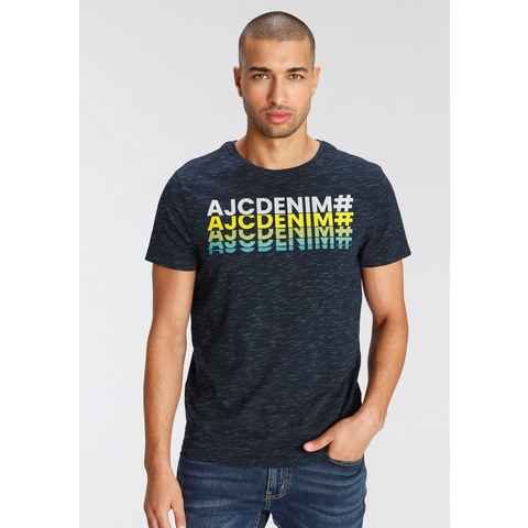 AJC T-Shirt mit modischem Logoprint