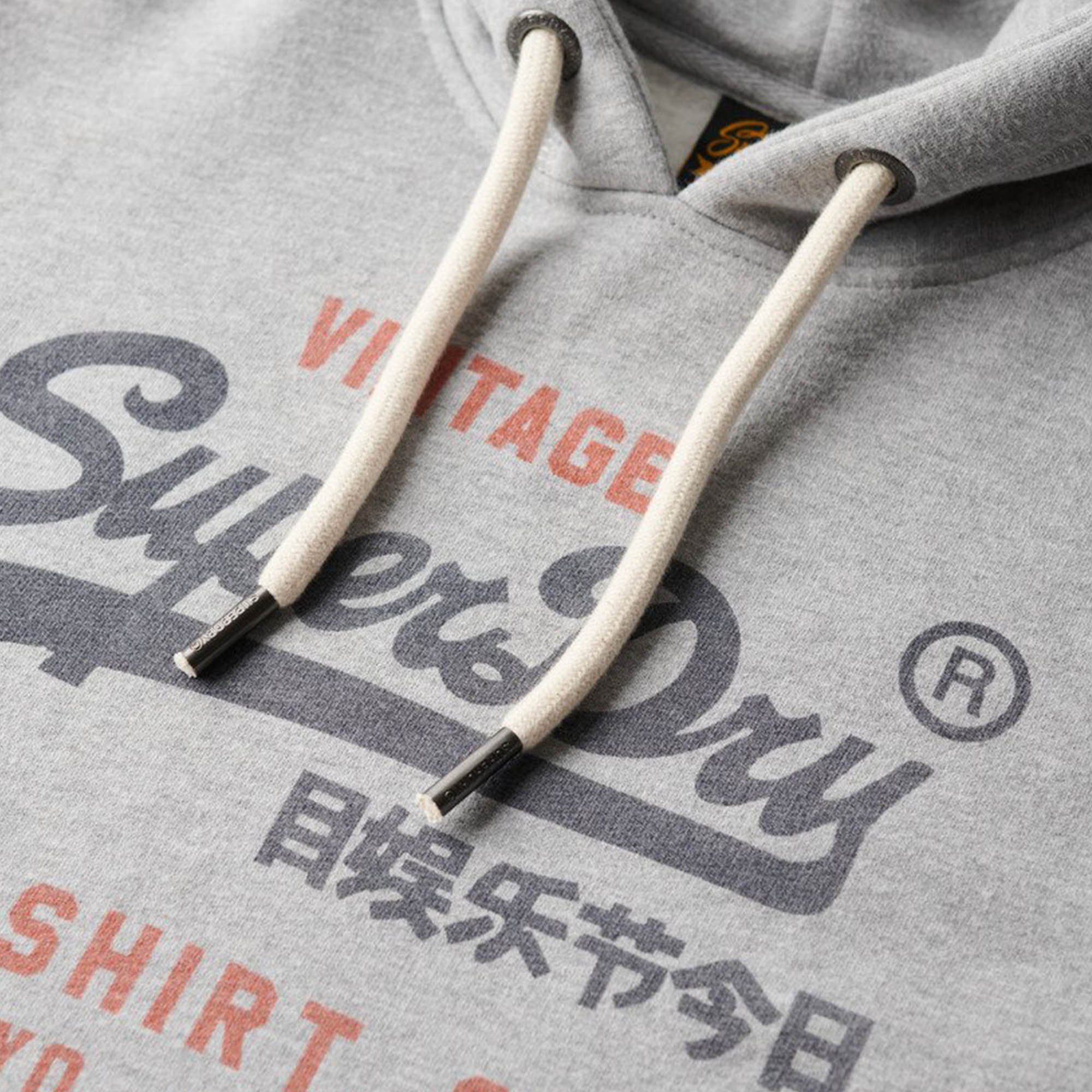 Superdry  Sweatshirt Entspannter Heritage-Hoodie mit Vintage-Logo günstig online kaufen