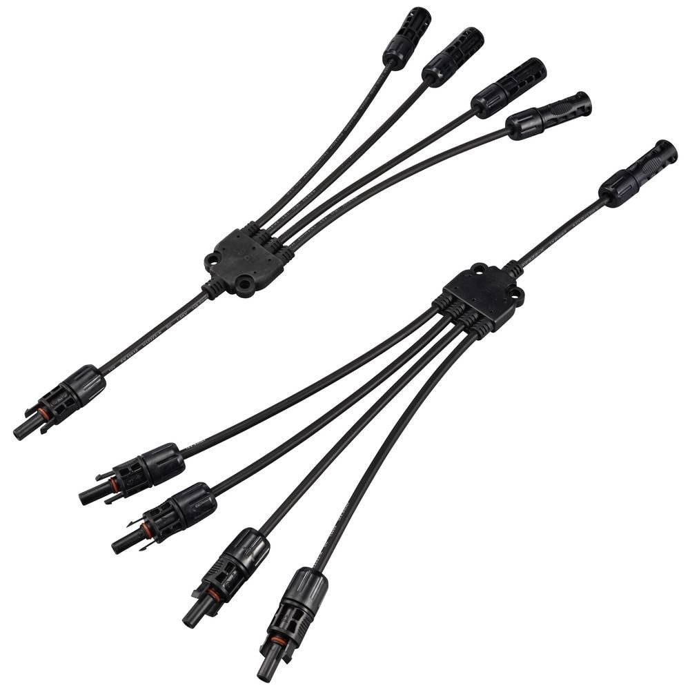 Sygonix Solaradapter Y-Verbinder (4 zu 1) 4mm² mit Solarstecker SY-6407994 Verlängerungskabel