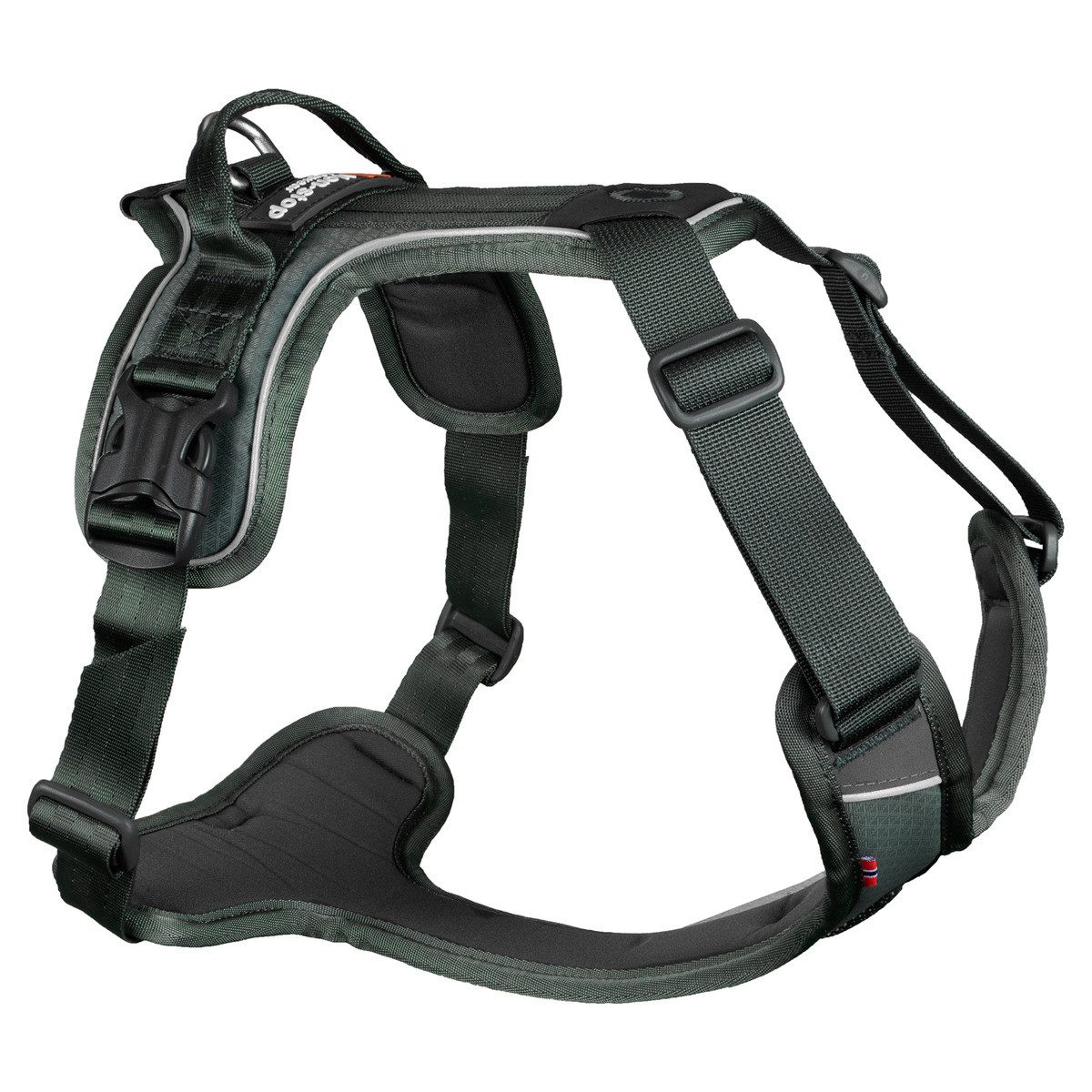 Non-stop dogwear Hunde-Geschirr Hundegeschirr Ramble Harness grün