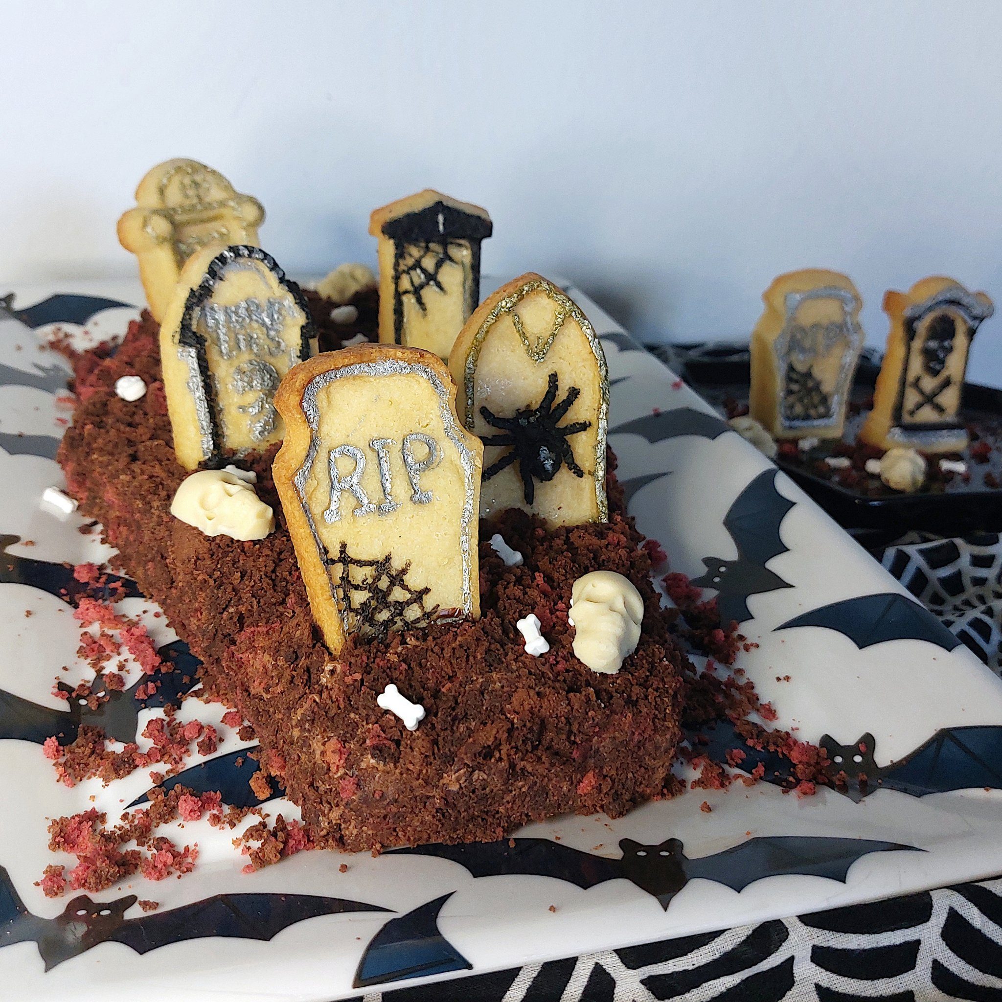 Metamorph Backform Grabstein Silikon Backform - Halloween Mini Cake, Halloween Mini Cake