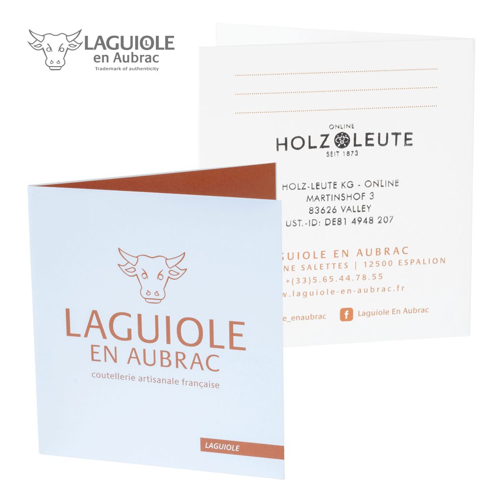 Laguiole en Aubrac Korkenzieher Kellnermesser Wacholder, Sommelier, original mit Zertifikat, hergestellt in Frankreich