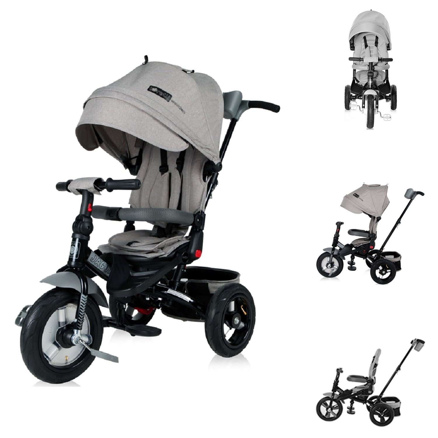 Dreirad Tricycle Jaguar 4 in 1 drehbar