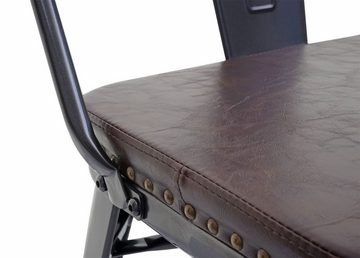 MCW Sitzbank MCW-H10-SB, Gepolsterte Sitzfläche aus Kunstleder, Abgerundete Ecken und Kanten