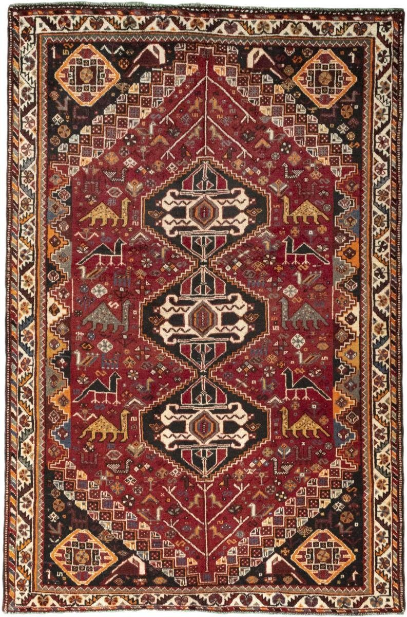 Nain 10 Perserteppich, Orientteppich Shiraz mm Trading, 168x251 Handgeknüpfter rechteckig, / Orientteppich Höhe: