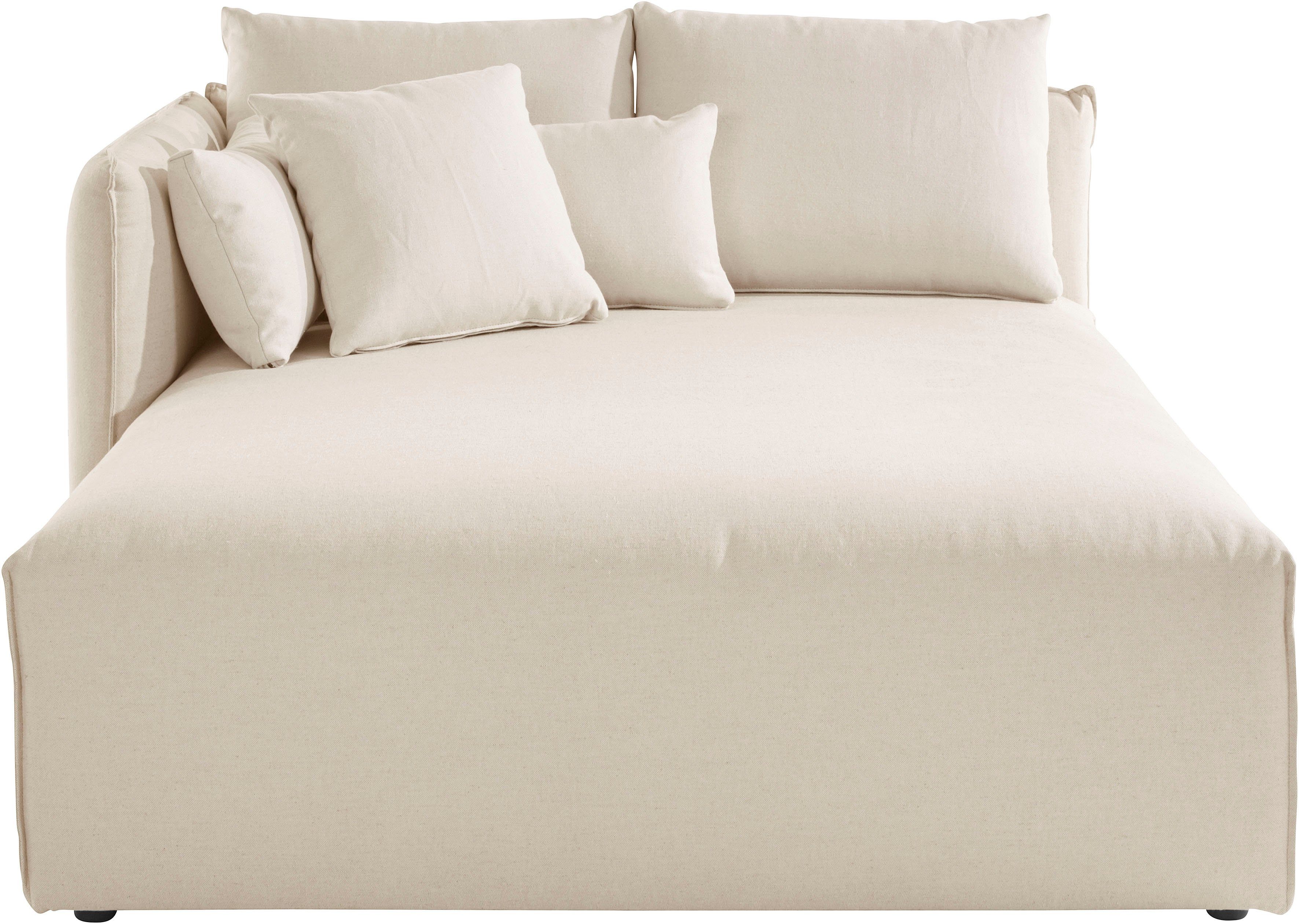 OTTO home Ottomane Nöre, Lounge-Modul - zum eigenen Zusammenstellen, Breite 138cm, Tiefe 168cm