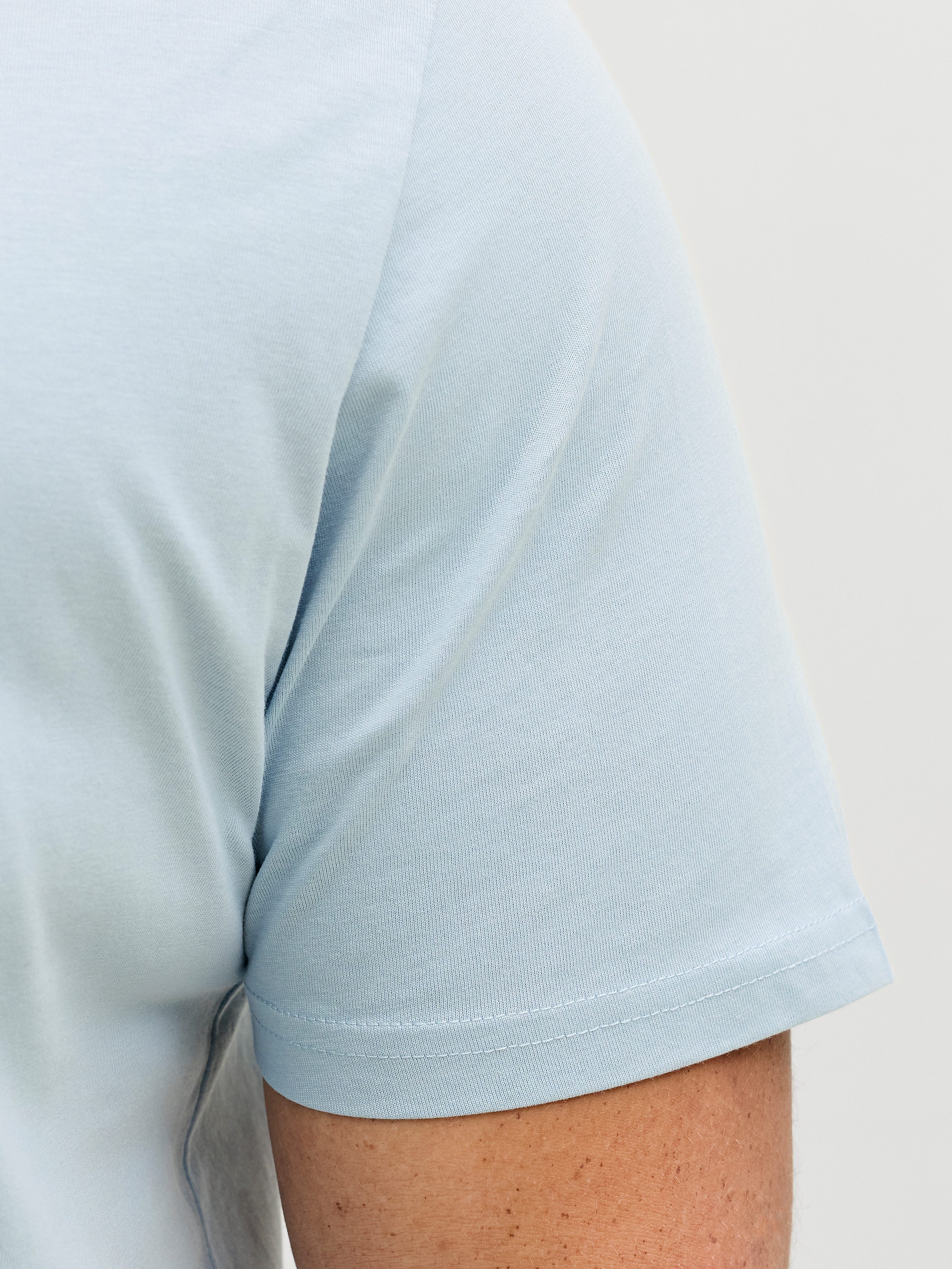 Jack & Jones PlusSize Rundhalsshirt JJESOHO TEE SS CREW NECK NOOS PLS Baumwolle, regular fit – Bild 4 von 5
