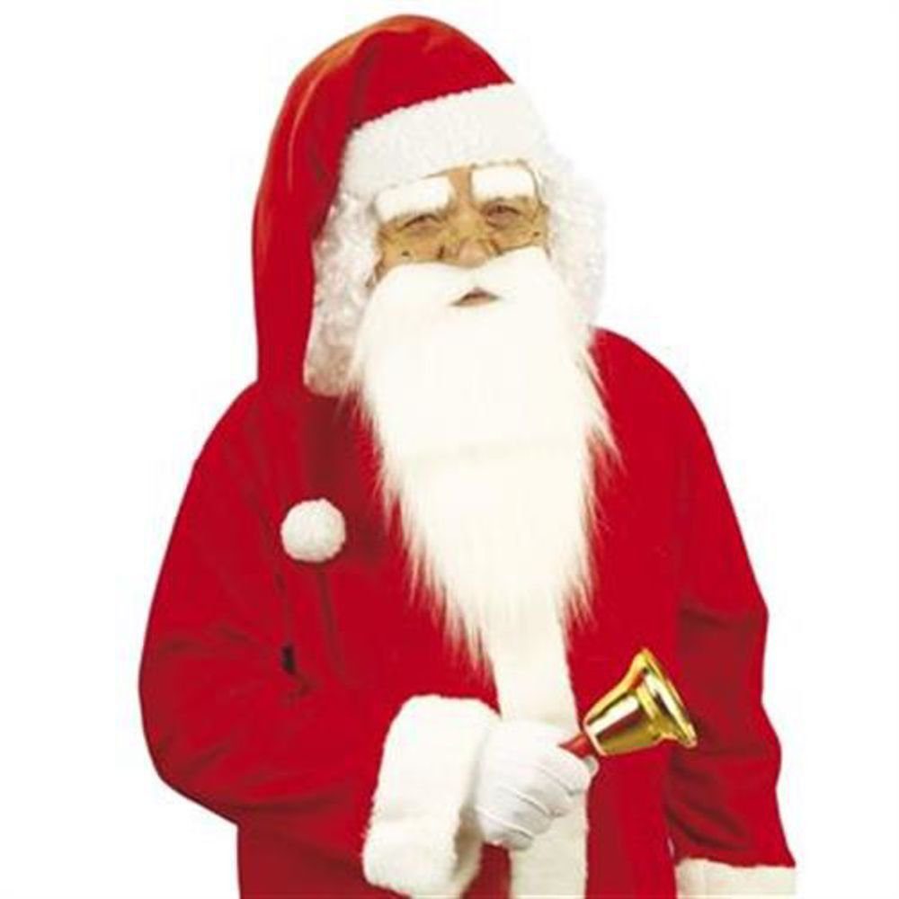 Kostüm Weihnachtsmann Nikolaus Mütze extra lang
