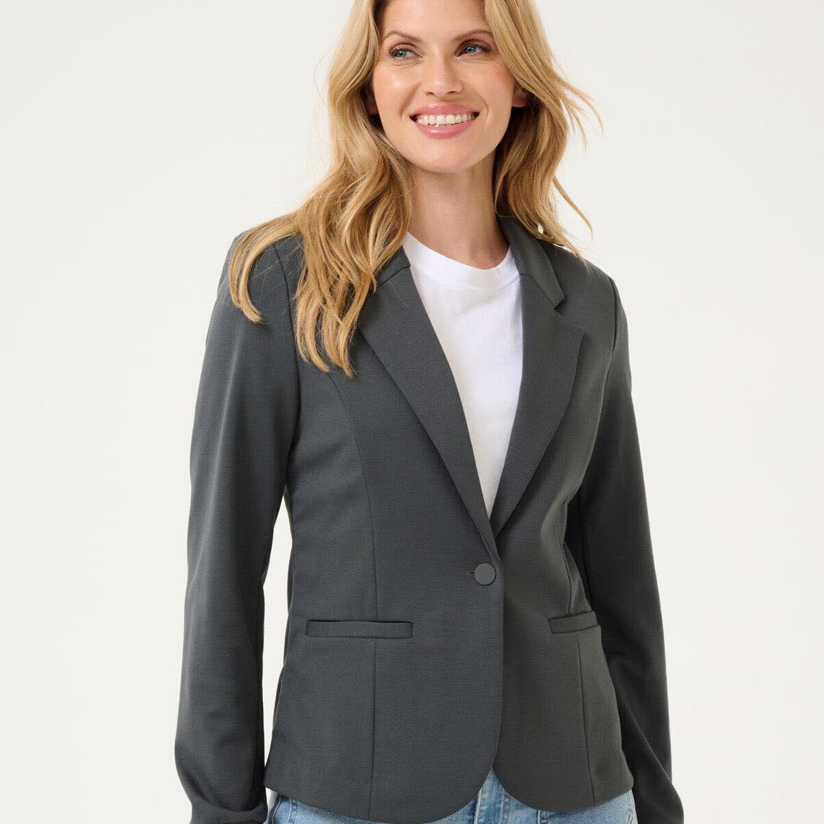 KAFFE Klassische Bluse Kinnie