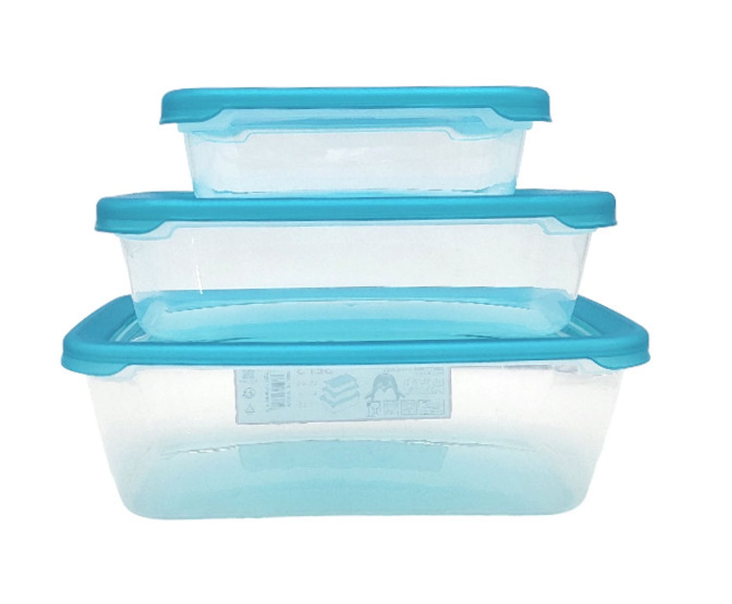 Heidrun Aufbewahrungsbox Gefrier/Frischhaltedose 3tlg Vorratsdose Mikrowellendose Aufbewahrung