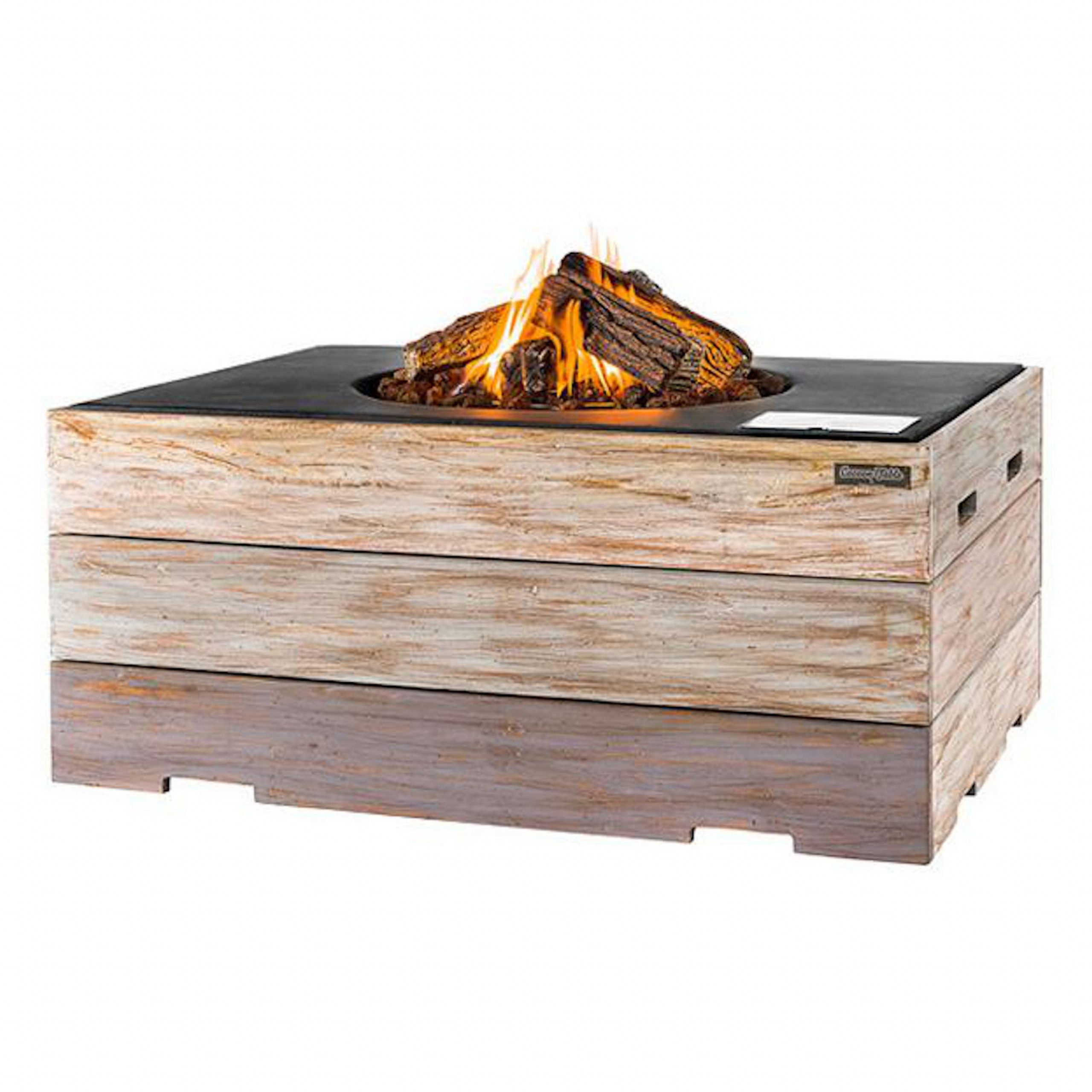 Happy Cocooning Feuertisch Happy Cocooning Mania Nice&Nasty Feuertisch Rechteckig Teakholz