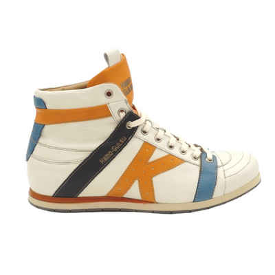 Kamo-Gutsu Kamo-Gutsu Bianco + Gel Ice Arancio Herren Sneaker Sneaker Wechselfussbett