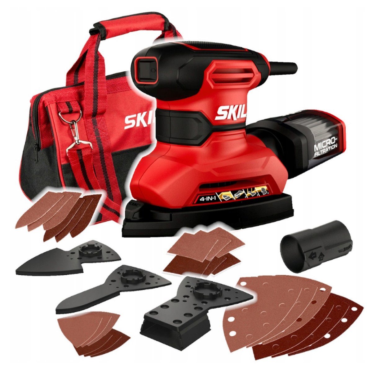 SKIL Multischleifer Multischleifer Skil 7261 DA 160W (Tasche)