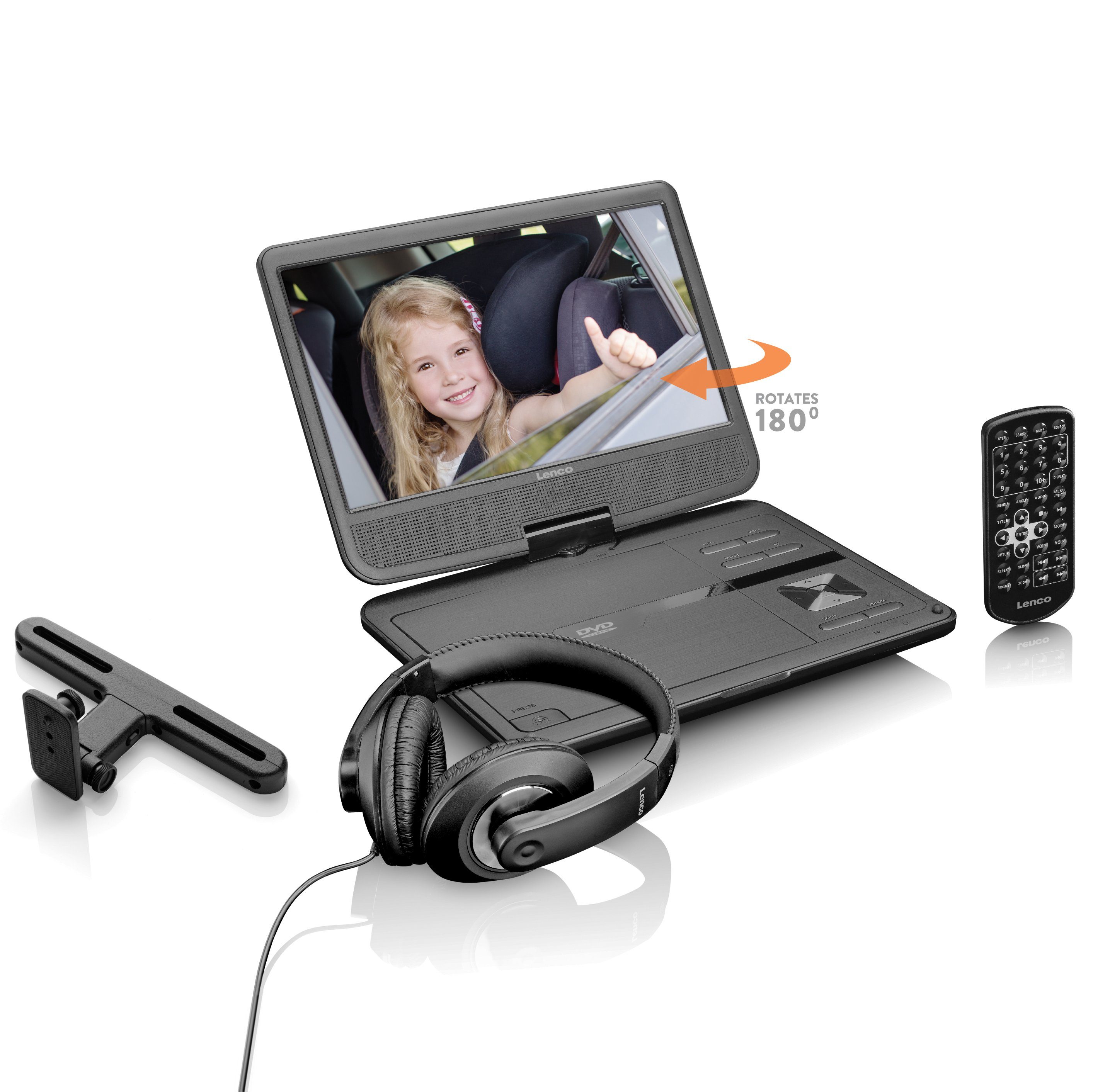 DVP-1010BK Portabler DVD-Player