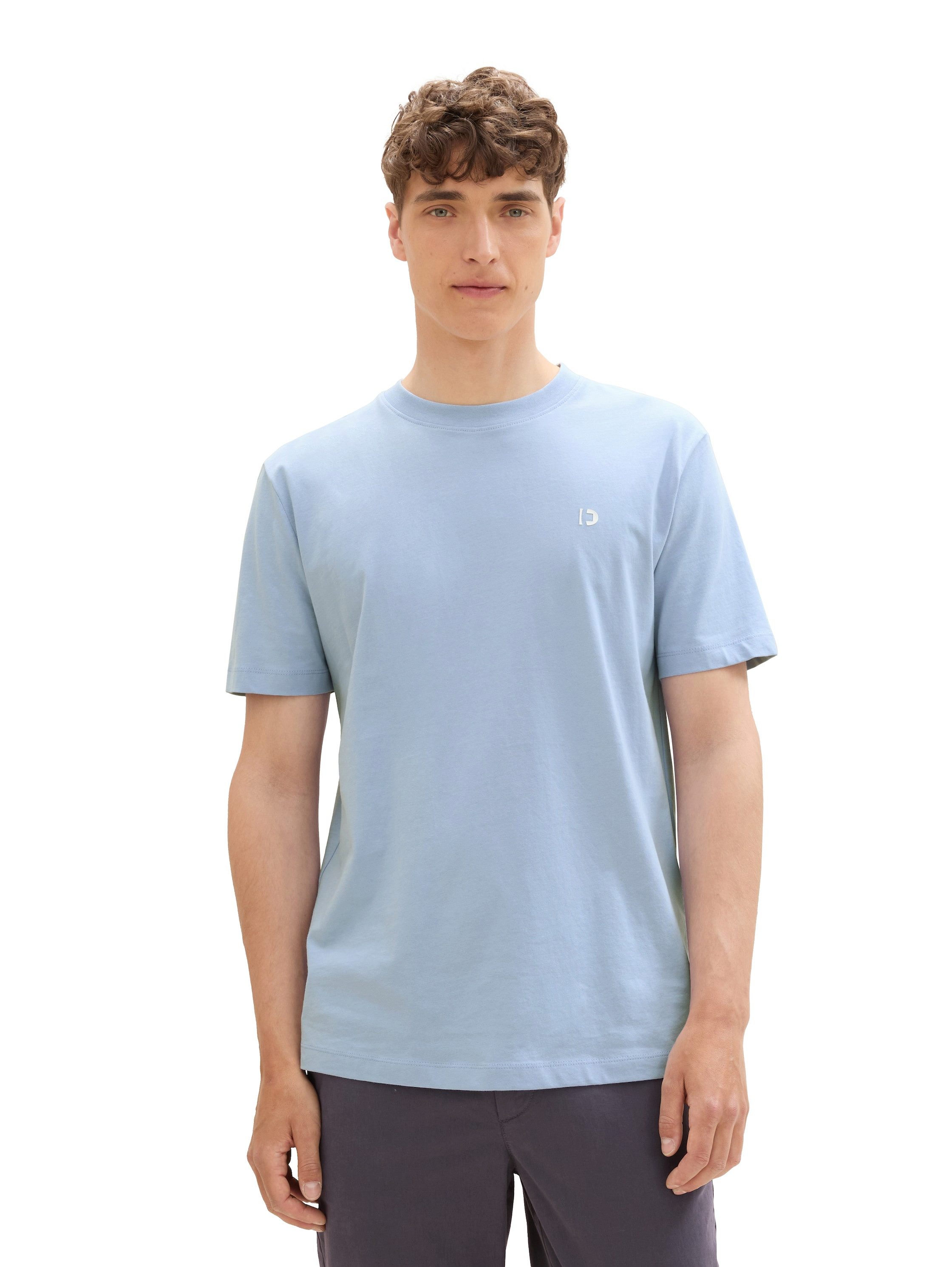TOM TAILOR Denim T-Shirt Crewneck mit günstig online kaufen