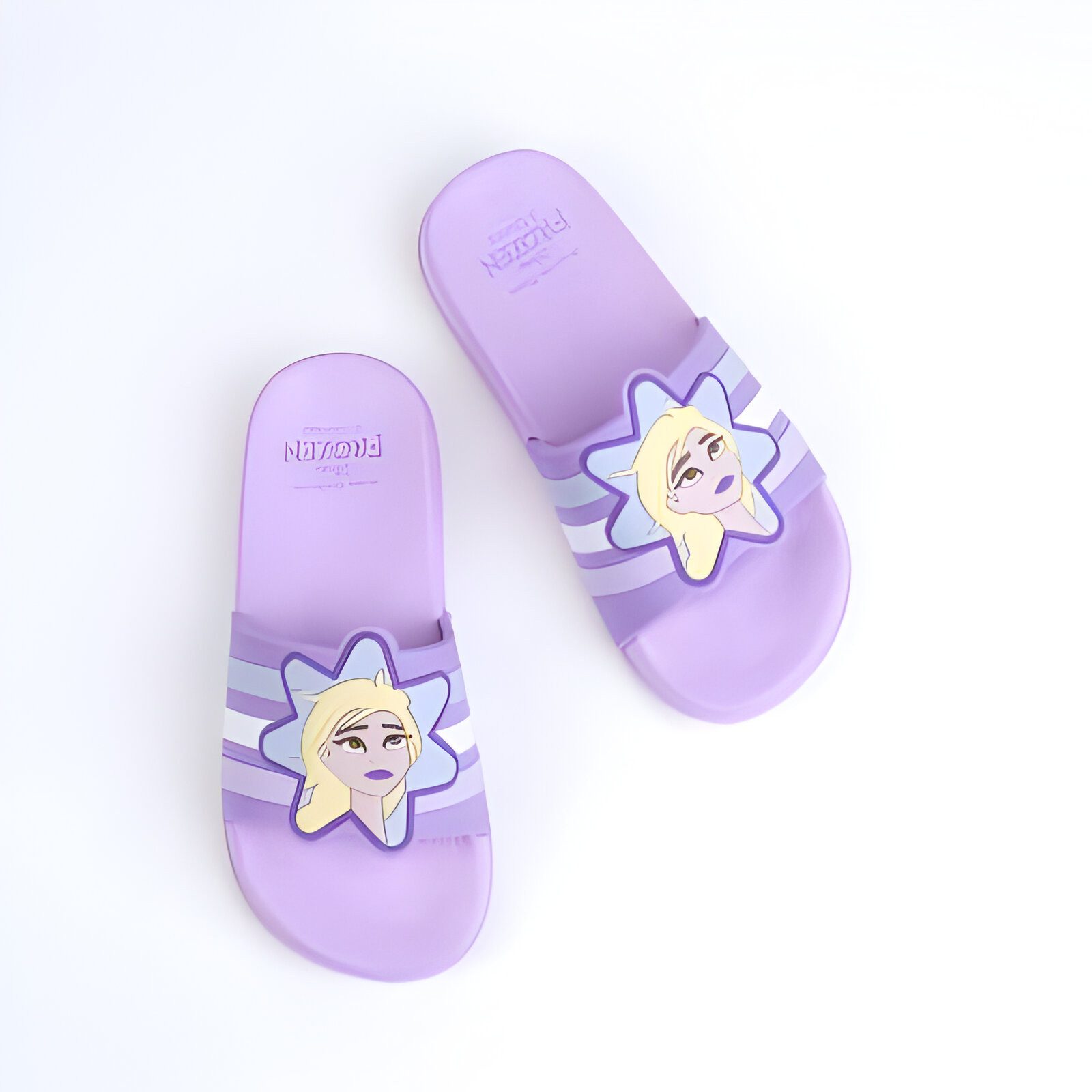 Disney Disney Die Eiskönigin Elsa Mädchen Kinder 3D Sandalen Badeschuhe Sandale Gr. 26 bis 33