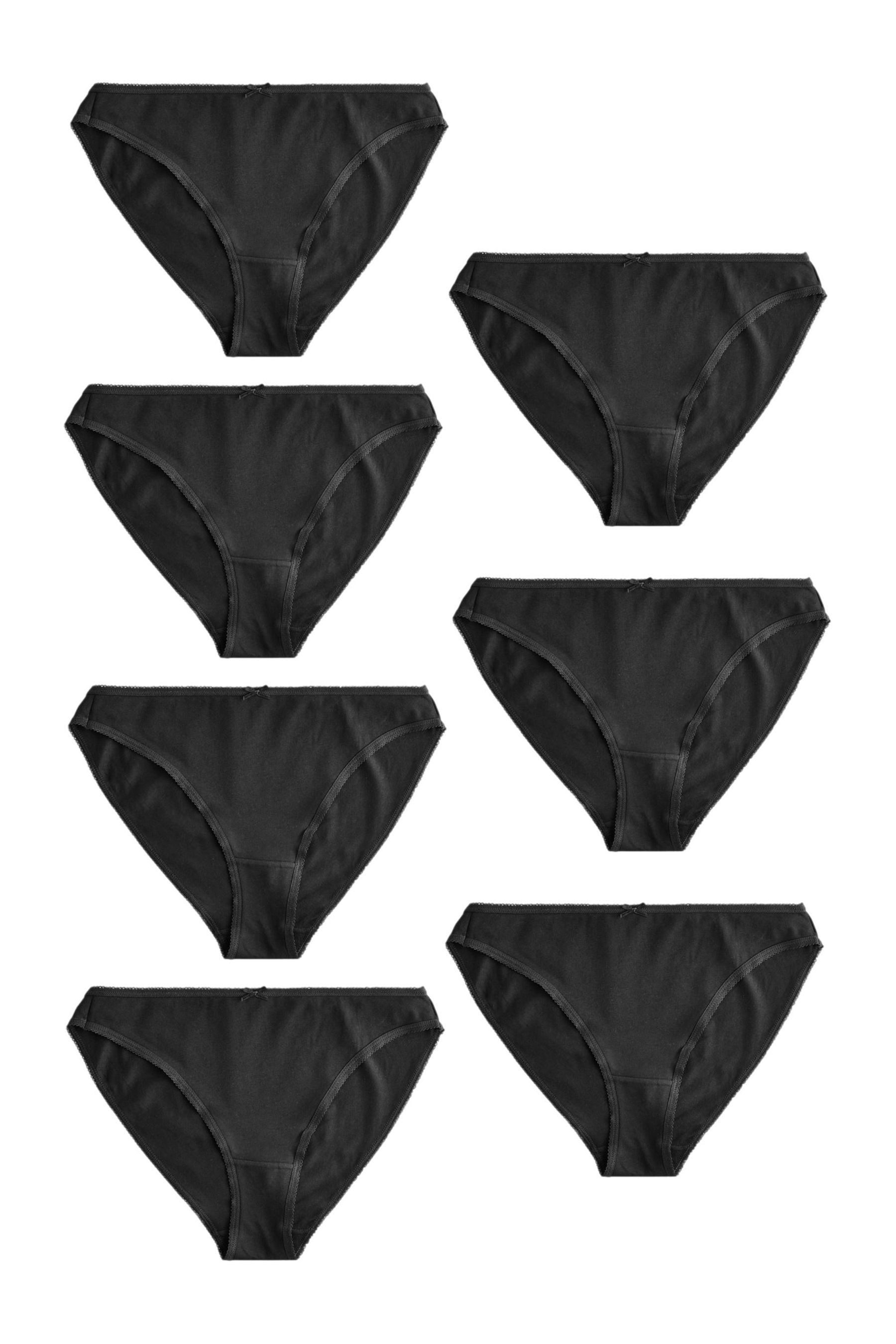 Slip Slips mit hohem Bein aus Baumwolle, 7er-Pack