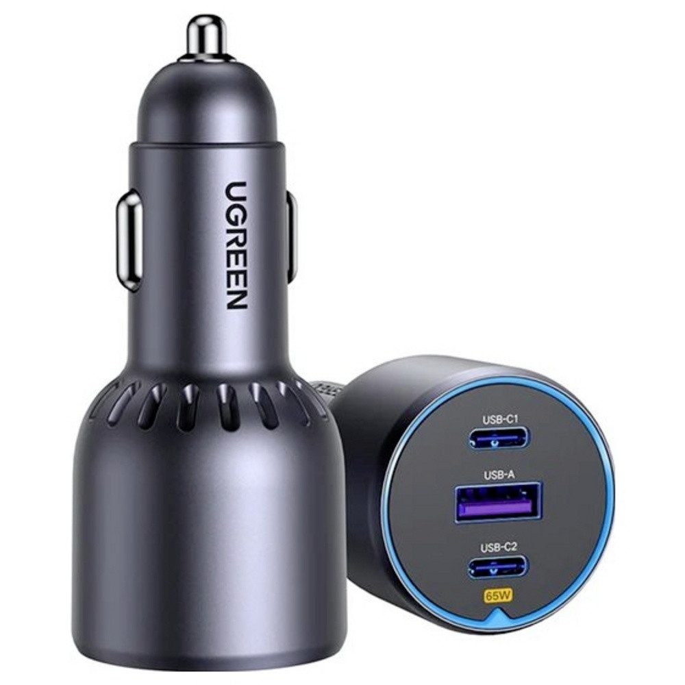 UGREEN UGREEN 35024 KFZ-Ladestation 75 W USB 2.0 Buchse A, USB-C® Buchse, USB USB-Ladegerät (35024)