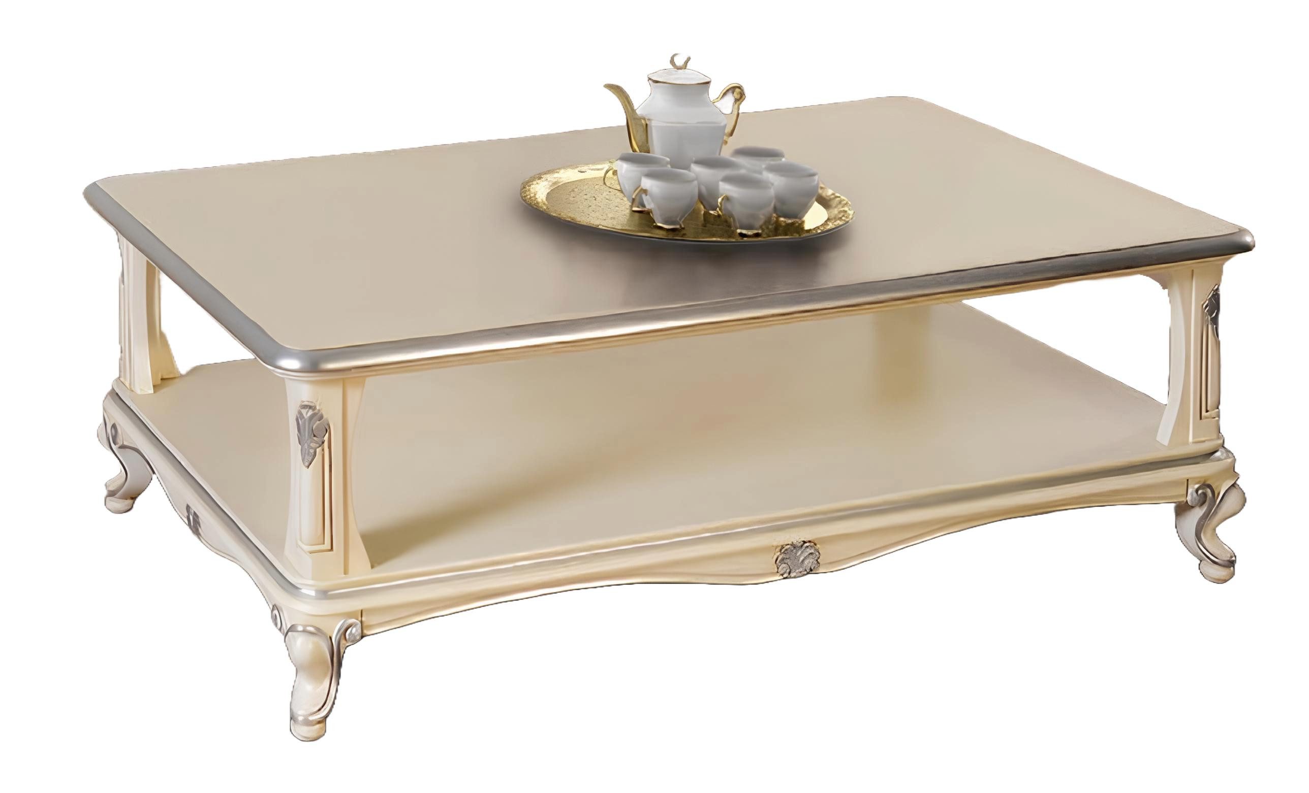 Xlmoebel Couchtisch Luxuriöser italienischer Beistelltisch in edlem Design (1-St., Couchtisch), Hergestellt in Europa