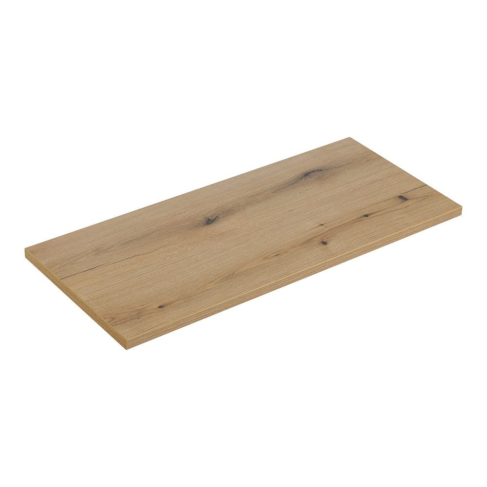 Lomadox Waschtischplatte NEWPORT-56-OAK, 100cm, in Eiche günstig online kaufen