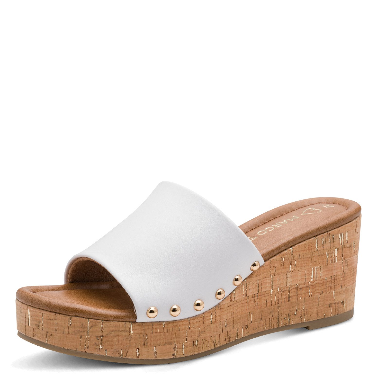 MARCO TOZZI Marco Tozzi Damen Keilpantolette 2-27208-46-100 WHITE Clog