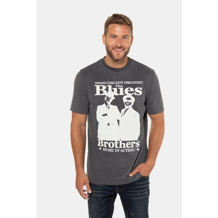 JP1880 T-Shirt T-Shirt Bandshirt Blues Brothers Halbarm