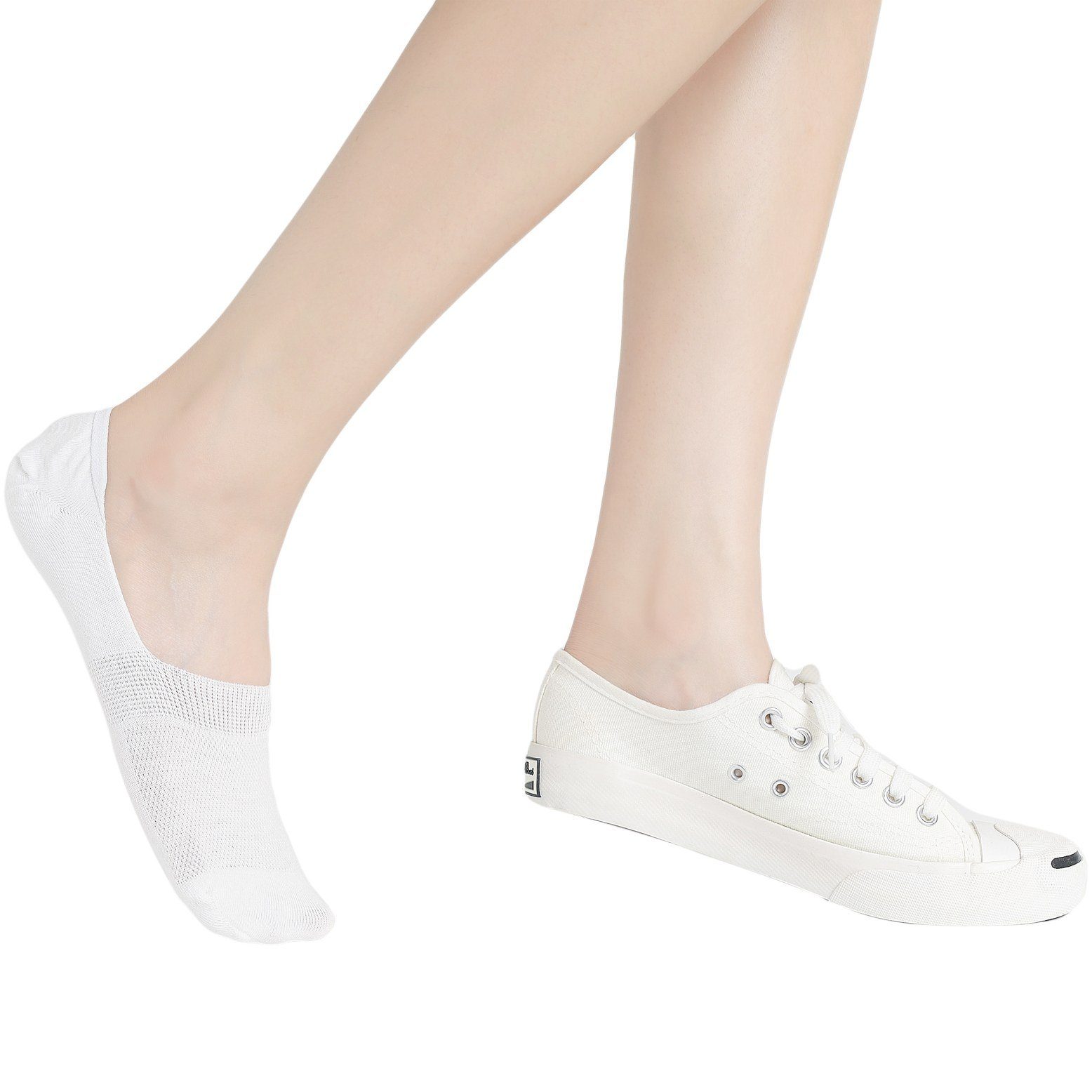 immer Kurzsocken Socken Füßlinge Damen und Herren, 5er Pack (5-Paar) elastisch, atmungsaktiv, klimaregulierend