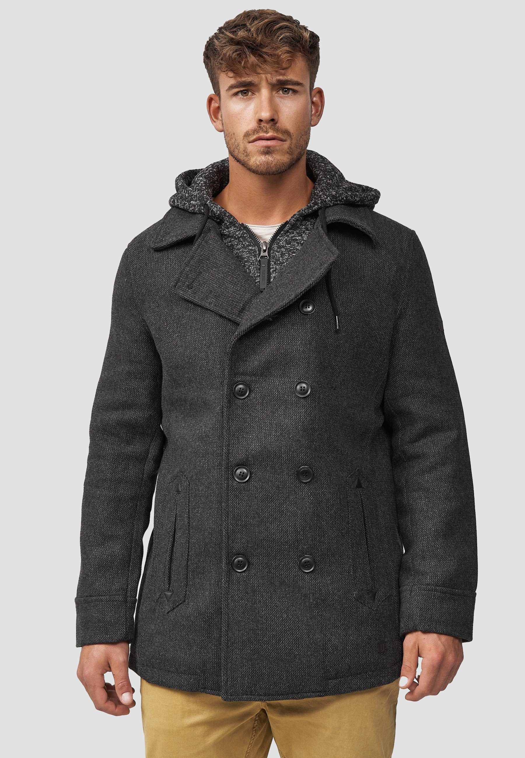Indicode Kurzmantel Herren Cliff Mantel Winter Herrenmantel günstig online kaufen