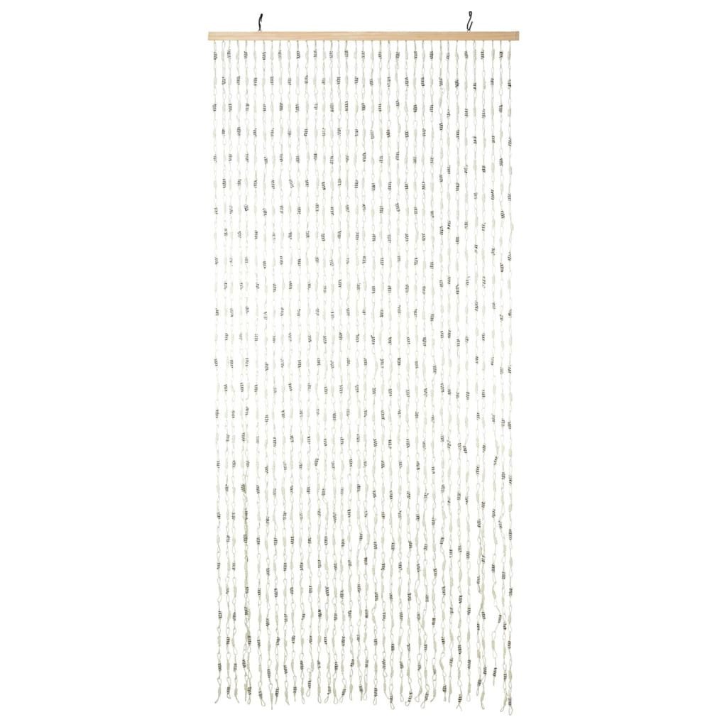 H&S Collection Insektenschutz-Vorhang Türvorhang 90x200 cm Bambus Mehrfarbig