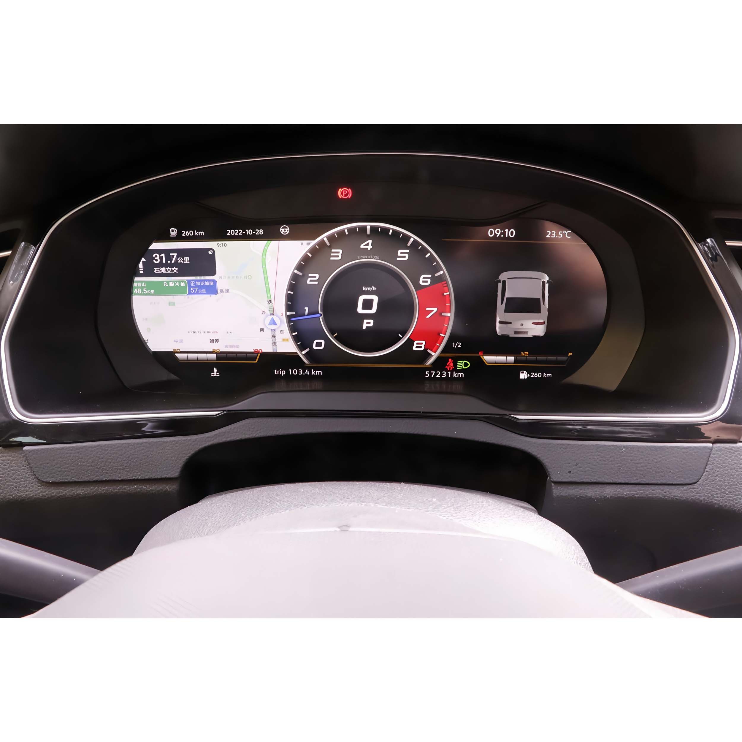TAFFIO Tachometer Für VW Passat B8 CC Digital Tacho Vitual Cockpit CarPlay AndroidAuto