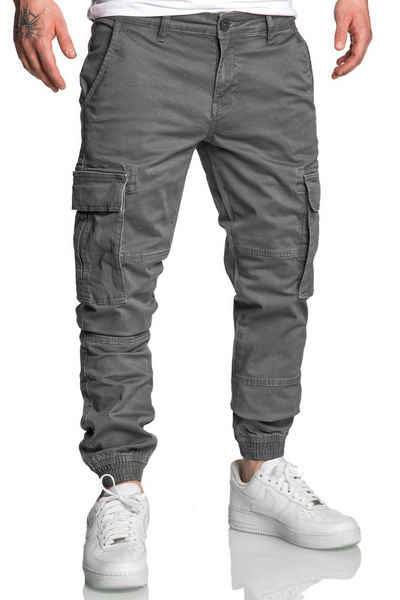 Amaci&Sons Chinohose PLANO Cargo Jogger-Chino Herren Cargo Jogger Chino Джинси Hose