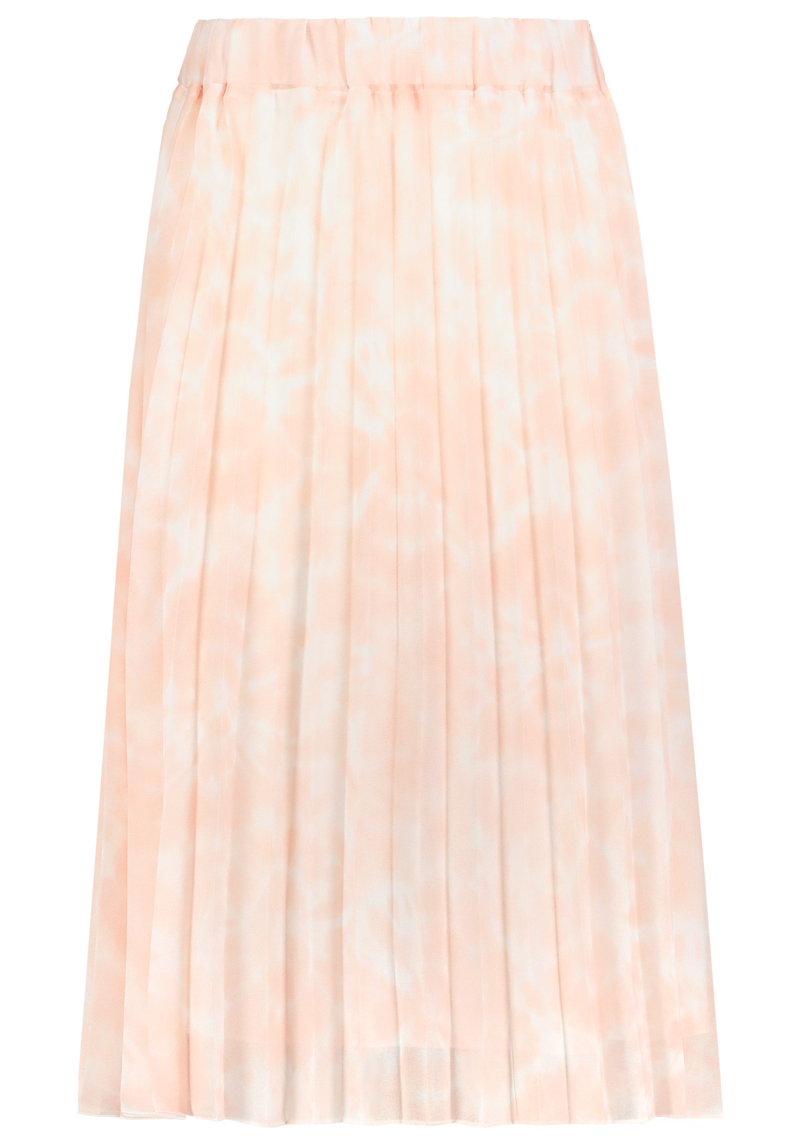 SUBLEVEL Sommerrock Trendiger tie-dye Look, plissiertes Design, Midi-Länge günstig online kaufen