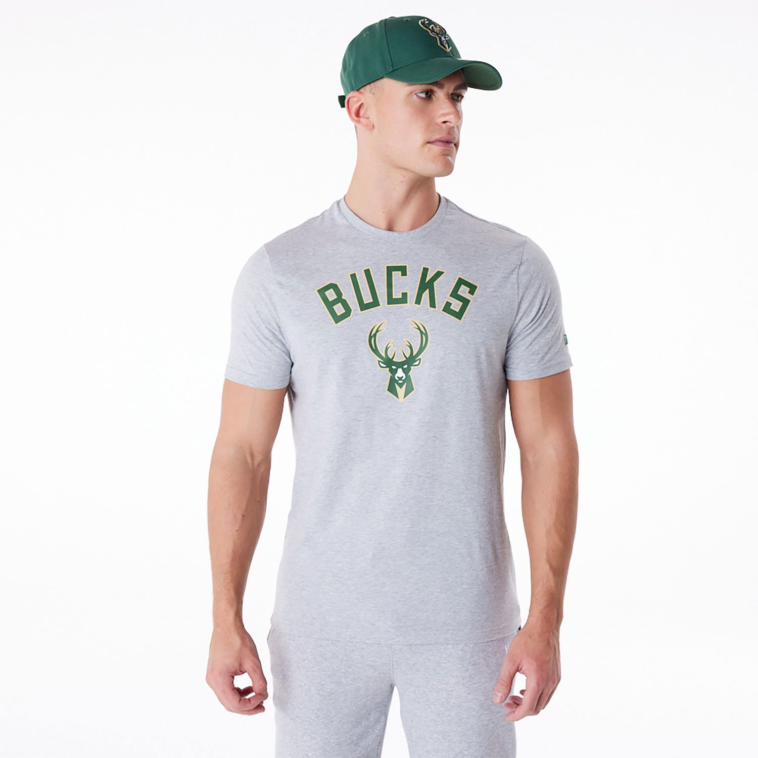 New Era Funktionshemd NOS NBA REGULAR TEE MILBUC HGRDKG