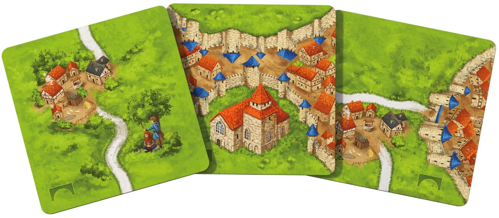 Hans im Glück Spiel Carcassonne 8. Erweiterung Burgen & Brücken HIGD0138