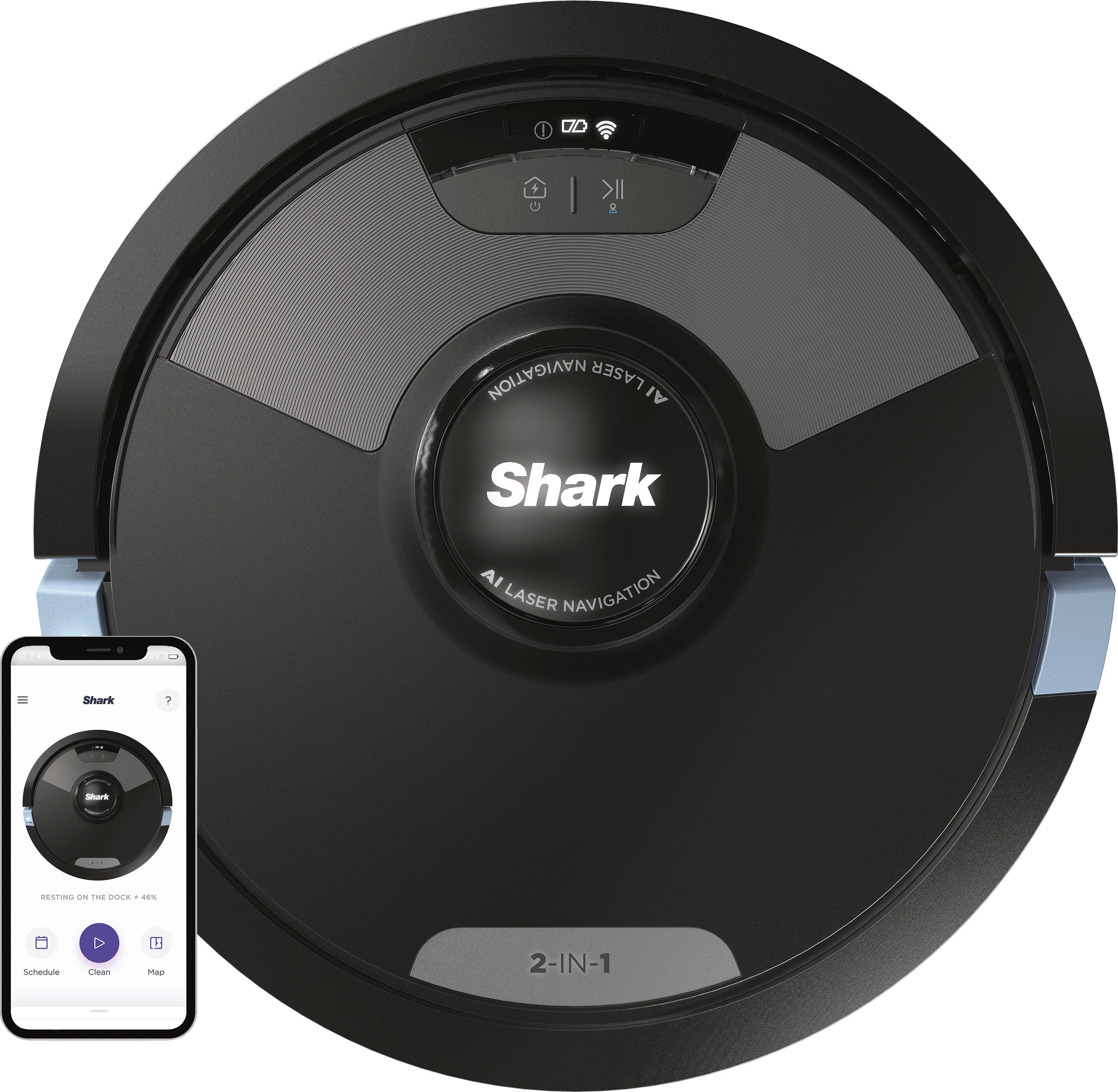 Ganz neu AUS! Shark Saugroboter AI 2-in-1 W ULTRA 20 Saugroboter [RV2600WDEU