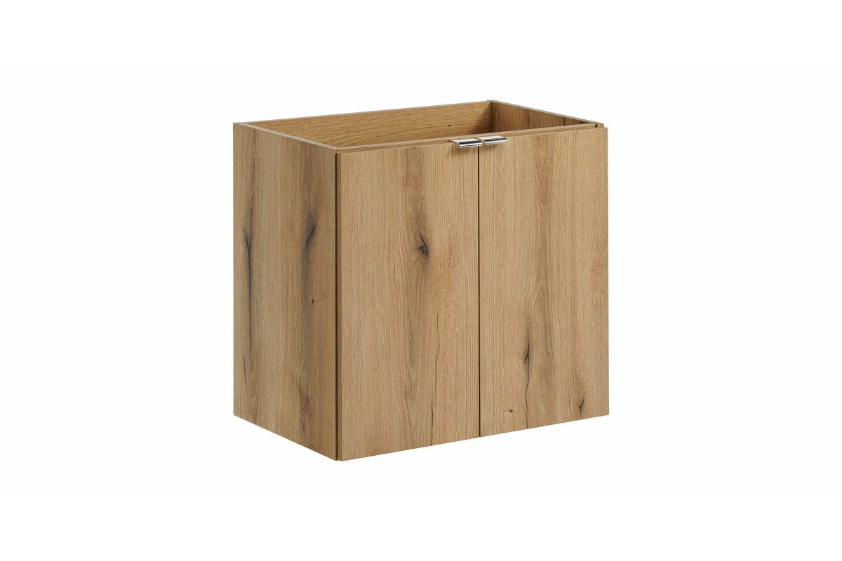 ROYAL24_MARKT Waschbeckenunterschrank - Nova Oak N BM257 – Erhältlich in 3 Arbeitsplattenfarben 140 cm (Waschbeckenunterschrank, 4-St., Premium - Nova Oak N) Premium – Zeitlos – Edel.