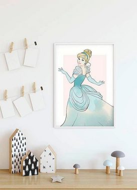 Komar Poster Cinderella Beauty, Disney (1 St), Kinderzimmer, Schlafzimmer, Wohnzimmer